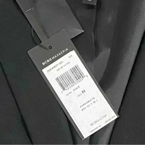 New REVOLVE BCBG MaxAzria Bolero Blazer Embroidered Crop 90s Y2K Tailored Boho - Picture 16 of 17